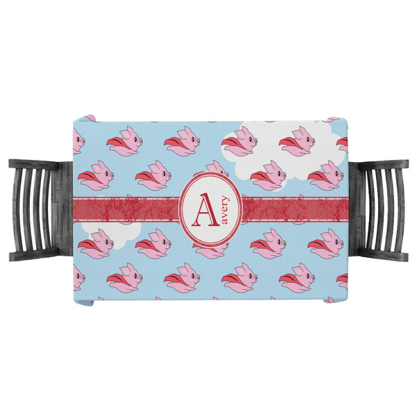 Custom Flying Pigs Tablecloth - 58"x58" (Personalized)