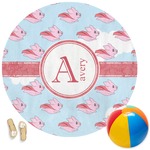 Flying Pigs Round Beach Towel (Personalized)