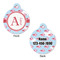 Flying Pigs Round Pet ID Tag - Large - Approval