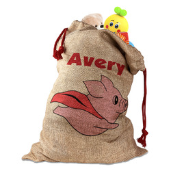 Flying Pigs Santa Sack (Personalized)