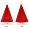Flying Pigs Santa Hats - Front and Back (Double Sided Print) APPROVAL