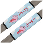 Flying Pigs Seat Belt Covers (Set of 2) (Personalized)