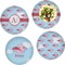 Flying Pigs Set of Lunch / Dinner Plates