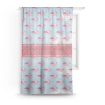 Flying Pigs Sheer Curtains (Personalized)