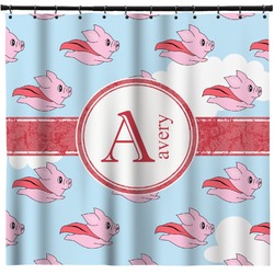 Flying Pigs Shower Curtain - Custom Size (Personalized)