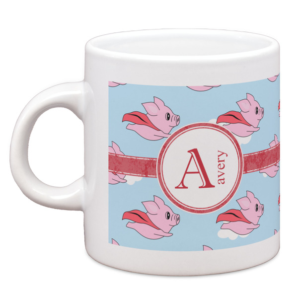 Custom Flying Pigs Espresso Cup (Personalized)
