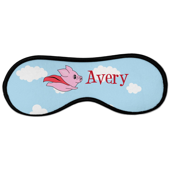 Custom Flying Pigs Sleeping Eye Masks - Large (Personalized)