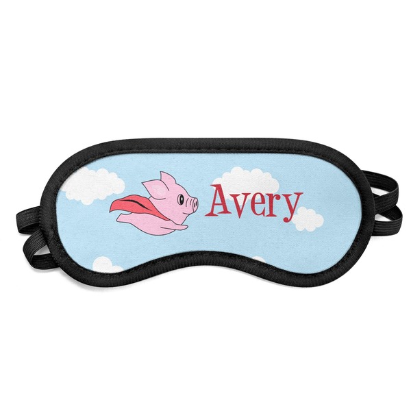 Custom Flying Pigs Sleeping Eye Mask - Small (Personalized)