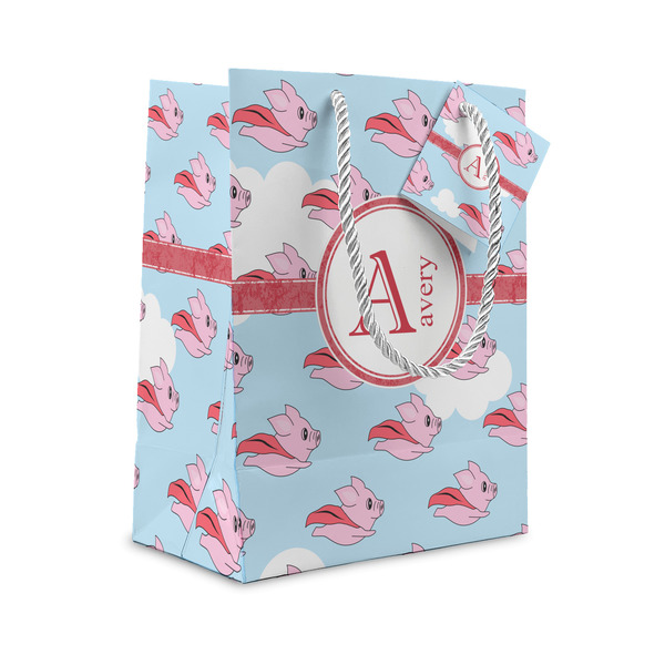 Custom Flying Pigs Gift Bag (Personalized)