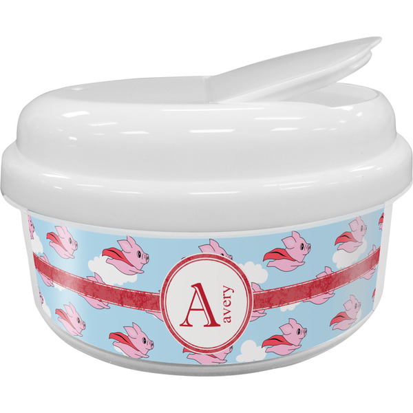 Custom Flying Pigs Snack Container (Personalized)