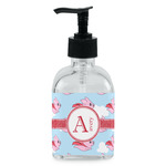 Flying Pigs Glass Soap & Lotion Bottle - Single Bottle (Personalized)