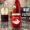 Flying Pigs Stainless Wine Tumblers - Red - Single Sided - In Context