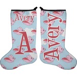 Flying Pigs Holiday Stocking - Double-Sided - Neoprene (Personalized)