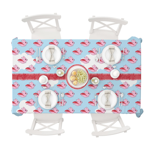 Flying Pigs Tablecloths (58"x102") - TOP VIEW