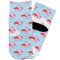 Flying Pigs Toddler Ankle Socks - Single Pair - Front and Back