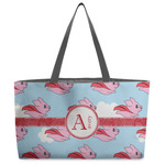 Flying Pigs Beach Totes Bag - w/ Black Handles (Personalized)