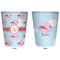 Flying Pigs Trash Can White - Front and Back - Apvl