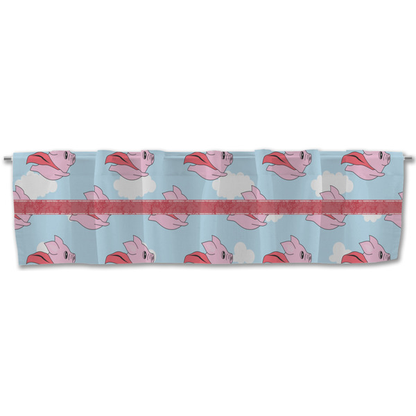 Flying Pigs Valance - Front