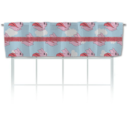 Flying Pigs Valance (Personalized)