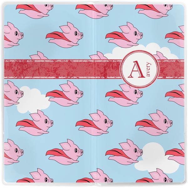 Flying Pigs Vinyl Document Wallet - Apvl