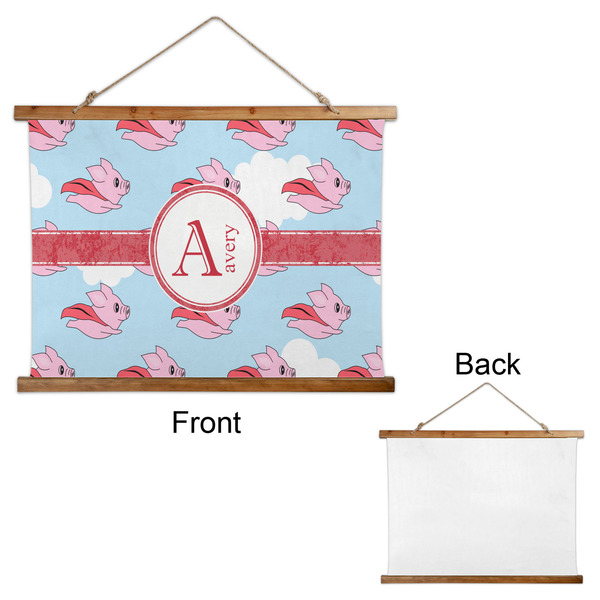 Flying Pigs Wall Hanging Tapestry - Landscape - APPROVAL