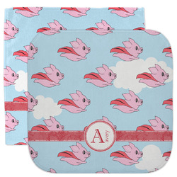 Flying Pigs Facecloth / Wash Cloth (Personalized)
