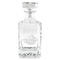 Flying Pigs Whiskey Decanter - 26oz Square - FRONT