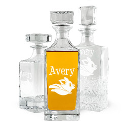 Flying Pigs Whiskey Decanter (Personalized)