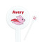Flying Pigs Round Plastic Stir Sticks (Personalized)