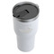 Flying Pigs White RTIC Tumbler - (Above Angle View)