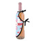 Flying Pigs Wine Bottle Apron - DETAIL WITH CLIP ON NECK