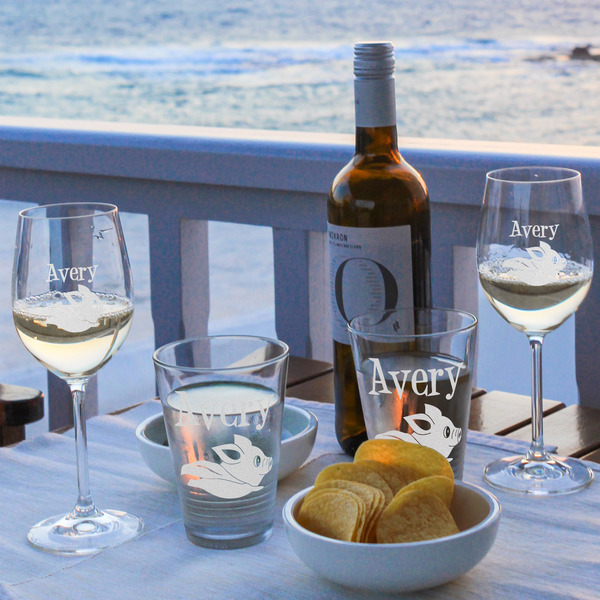 Flying Pigs Wine Glasses - Lifestyle (UPDATE)