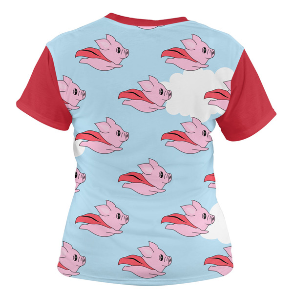 Flying Pigs Women's T-shirt Back
