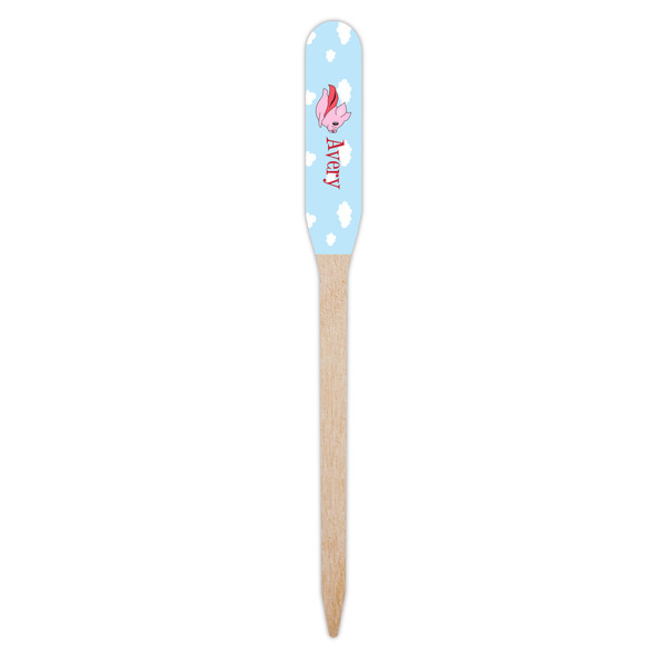Flying Pigs Wooden Food Pick - Paddle - Single Pick