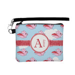 Flying Pigs Wristlet ID Case w/ Name and Initial