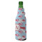 Flying Pigs Zipper Bottle Cooler - ANGLE (bottle)