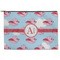 Flying Pigs Zipper Pouch Large (Front)