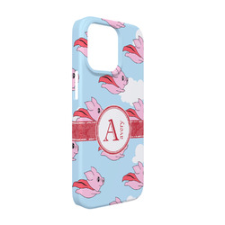 Flying Pigs iPhone Case - Plastic - iPhone 13 (Personalized)