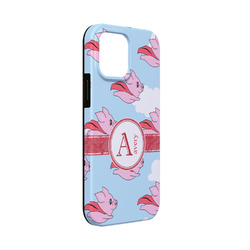 Flying Pigs iPhone Case - Rubber Lined - iPhone 13 Mini (Personalized)