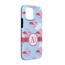 Flying Pigs iPhone Case - Rubber Lined - iPhone 13 Pro (Personalized)