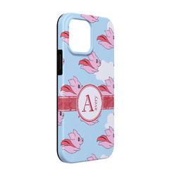 Flying Pigs iPhone Case - Rubber Lined - iPhone 13 (Personalized)