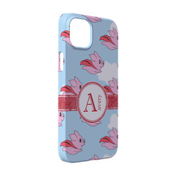 Flying Pigs iPhone Case - Plastic - iPhone 14 (Personalized)