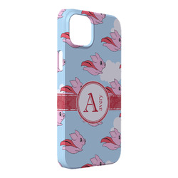 Flying Pigs iPhone Case - Plastic - iPhone 14 Plus (Personalized)