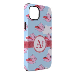 Flying Pigs iPhone Case - Rubber Lined - iPhone 14 Plus (Personalized)