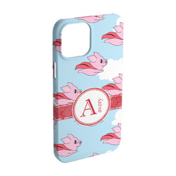Flying Pigs iPhone Case - Plastic - iPhone 15 (Personalized)