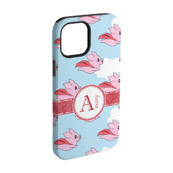Flying Pigs iPhone Case - Rubber Lined - iPhone 15 (Personalized)