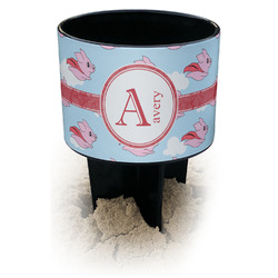 Flying Pigs Black Beach Spiker Drink Holder (Personalized)