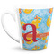 Rubber Duckies & Flowers 12 Oz Latte Mug - Front Full