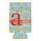 Rubber Duckies & Flowers 16oz Can Sleeve - FRONT (flat)