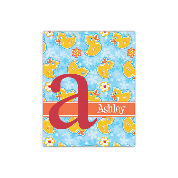 Rubber Duckies & Flowers 16x20 - Canvas Print - Front View